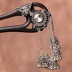 Butterfly Bell Tassel Ebony Hair Fork : - HairFork