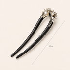 Botanical Pearl Ebony Hair Fork
